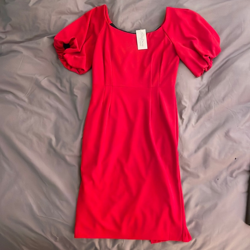 New with tags red the pretty dress company form fitting dress size 8 (UK 12).